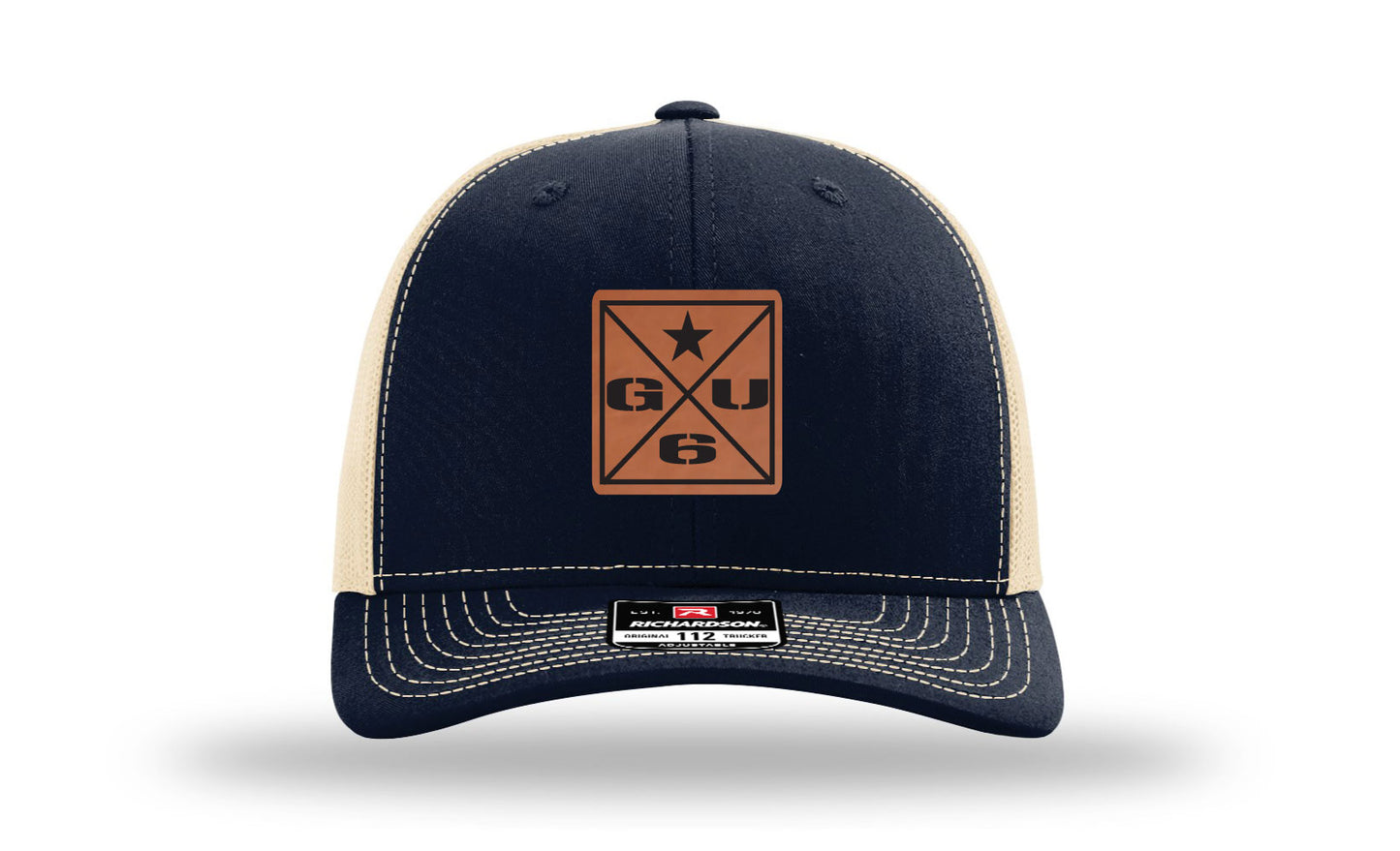 GOT-UR-6IX Shield Leather Patch Trucker Hats
