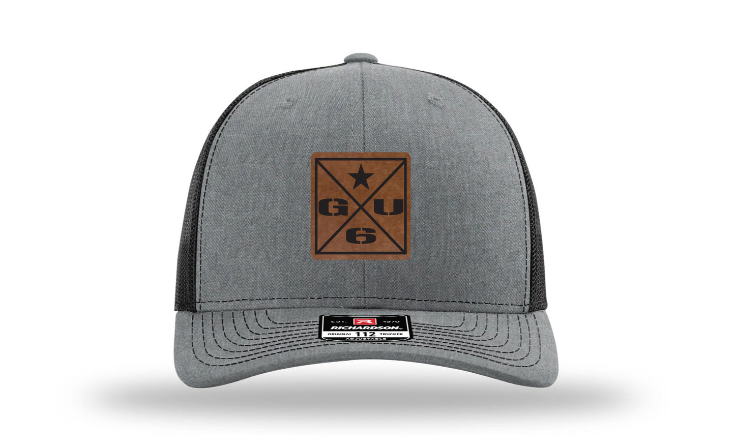GOT-UR-6IX Shield Leather Patch Trucker Hats