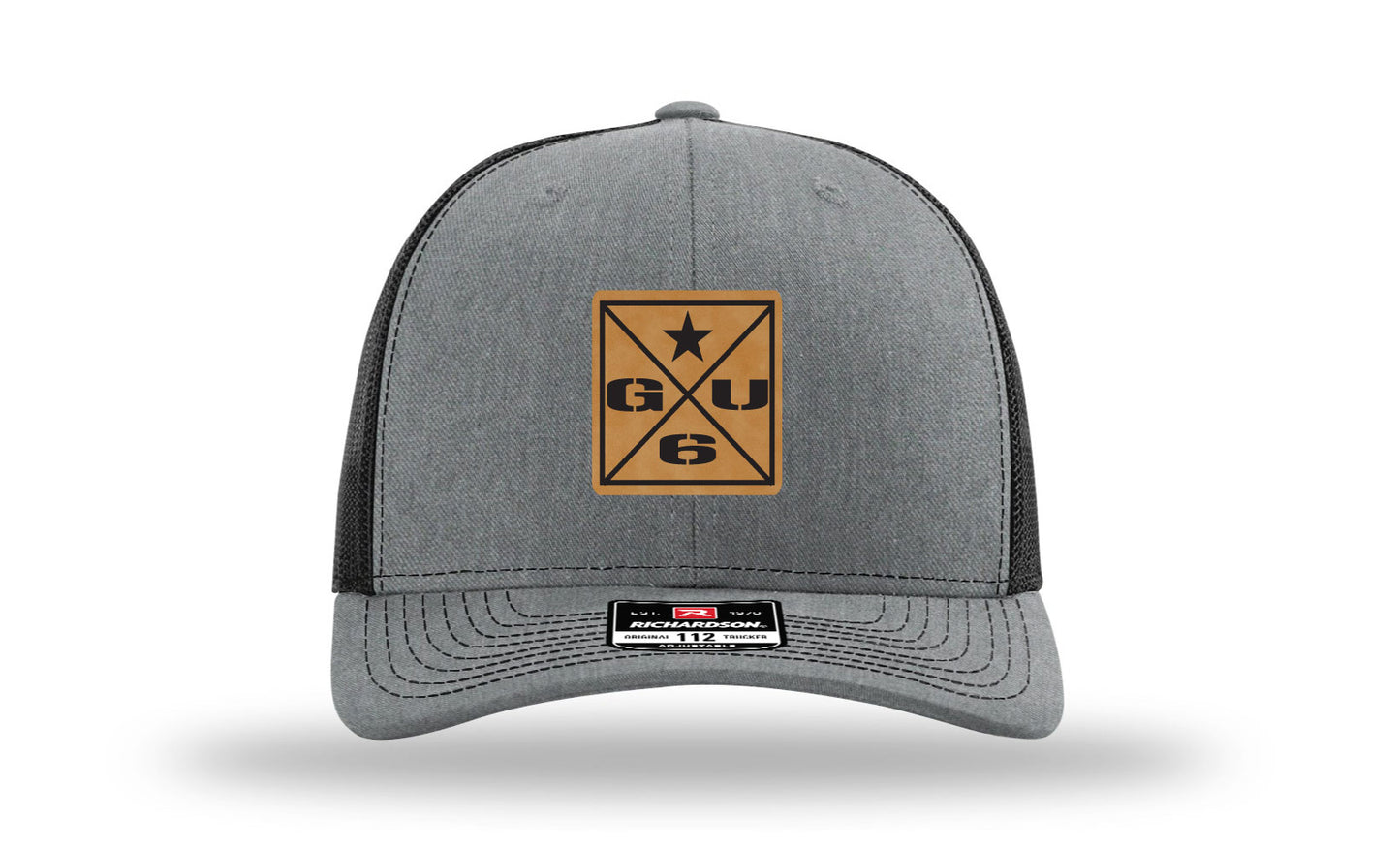 GOT-UR-6IX Shield Leather Patch Trucker Hats
