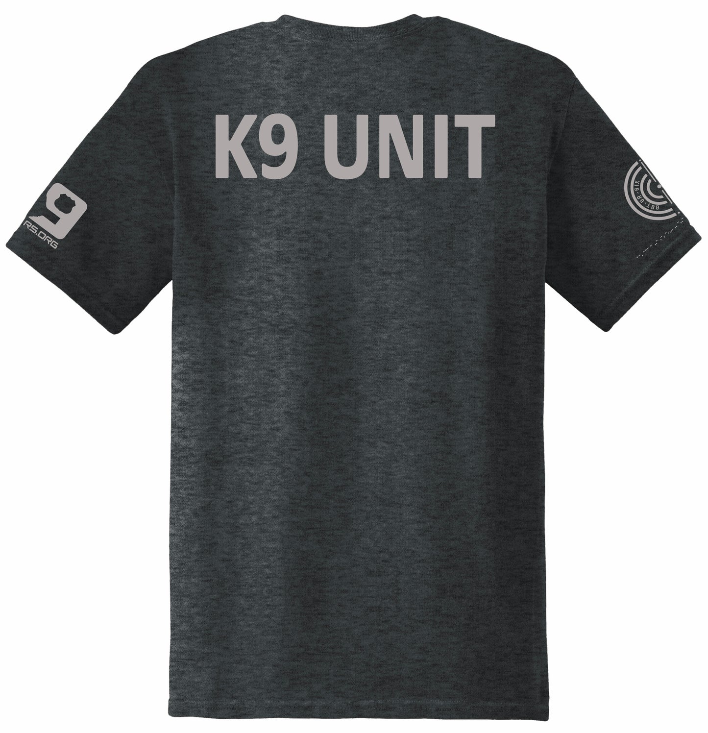 K-9 Command t-shirt back print