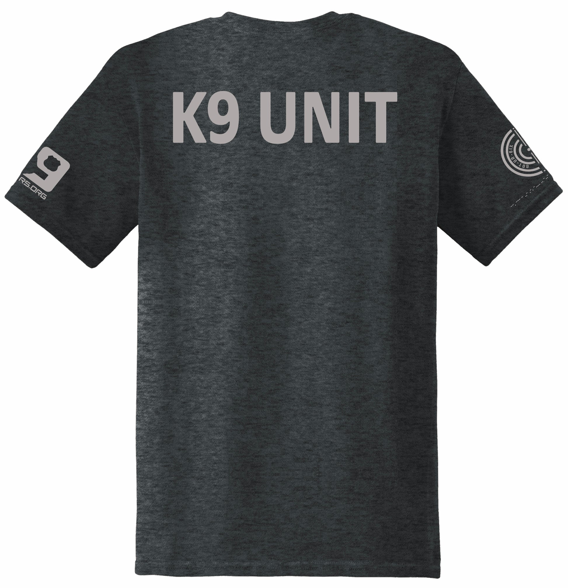 K-9 Command t-shirt back print