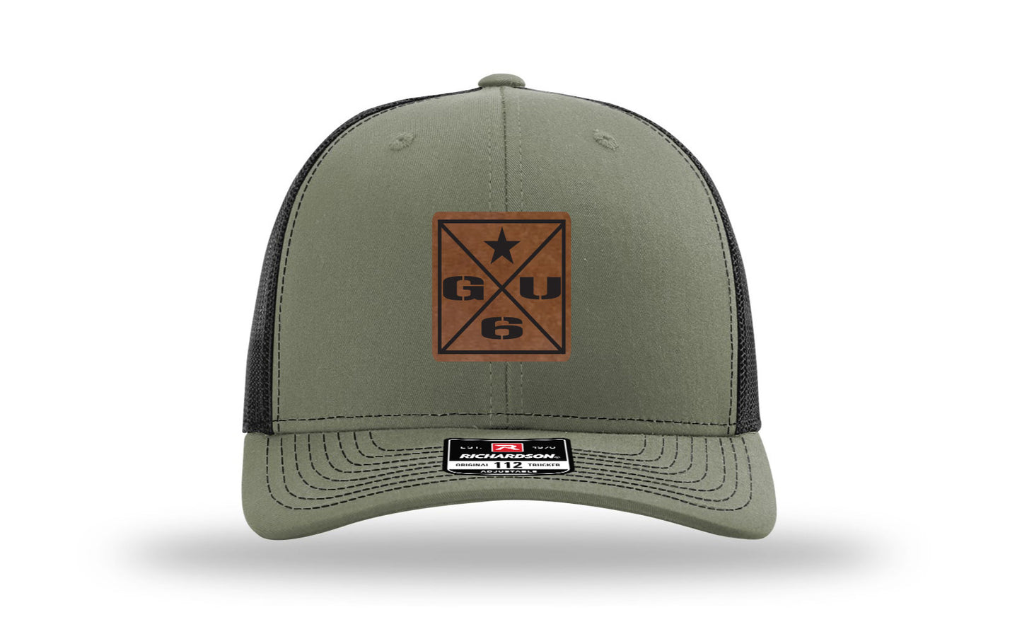 GOT-UR-6IX Shield Leather Patch Trucker Hats