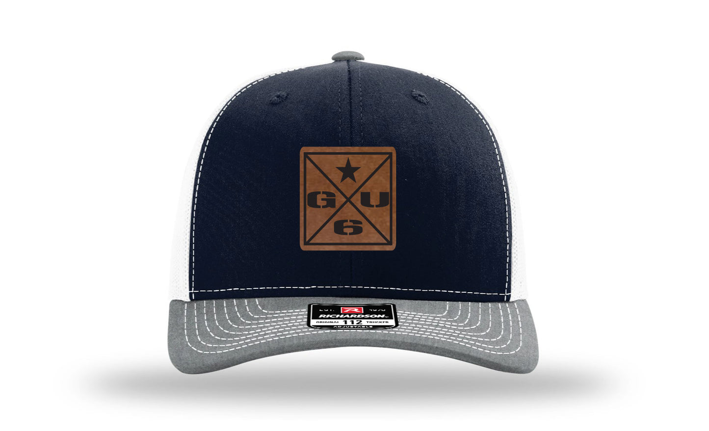 GOT-UR-6IX Shield Leather Patch Trucker Hats