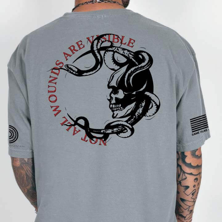 Not all wounds visible Camp Hope t-shirt