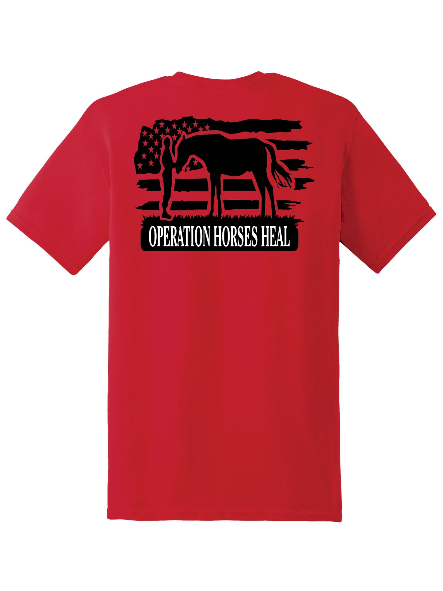 Operation Horses Heal Red Friday Tee