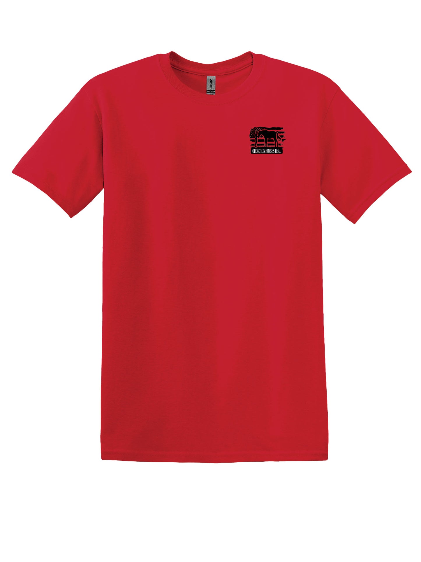 Operation Horses Heal Red Friday Tee