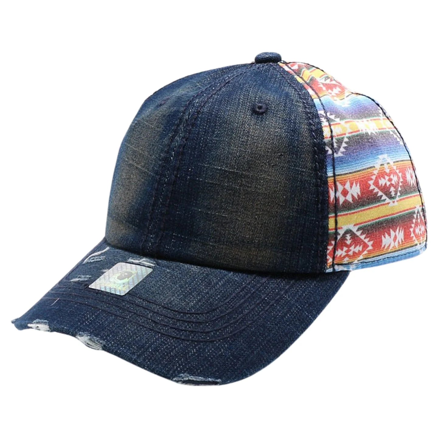 Pit Bull Cambridge PB700P Ponytail Unstructured Denim Mesh Hat