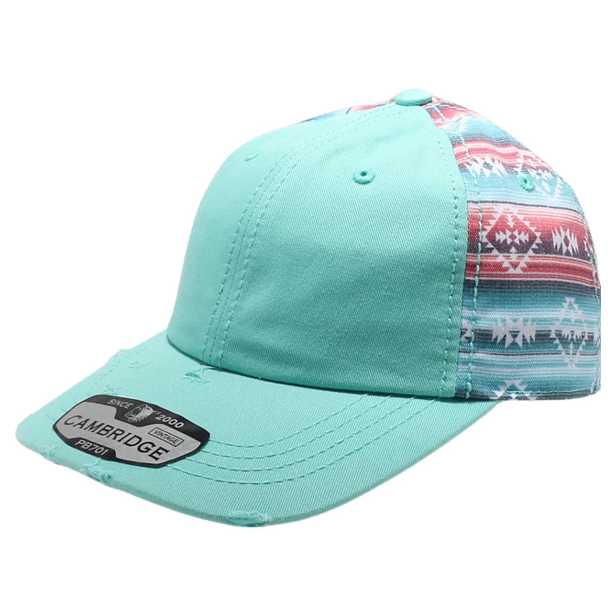 Pit Bull Cambridge PB700P Ponytail Unstructured Denim Mesh Hat