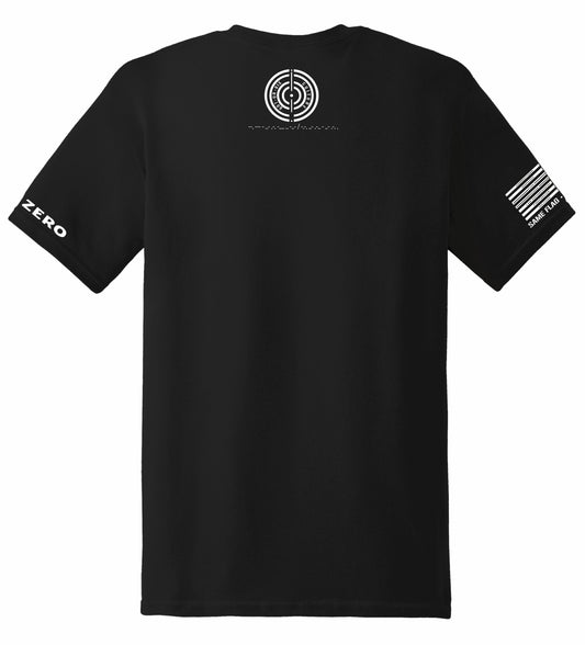 Project Zero t-shirt back with locker tag