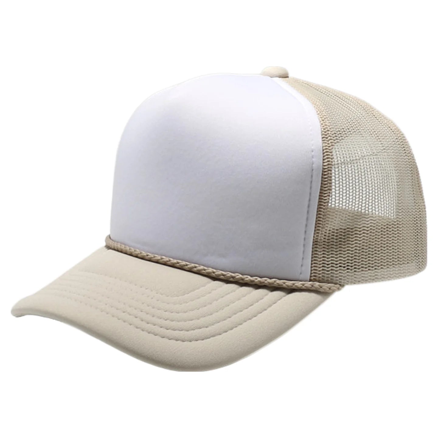SPG10 Pit Bull Cambridge White Front Sponge Foam Trucker Hat Blank