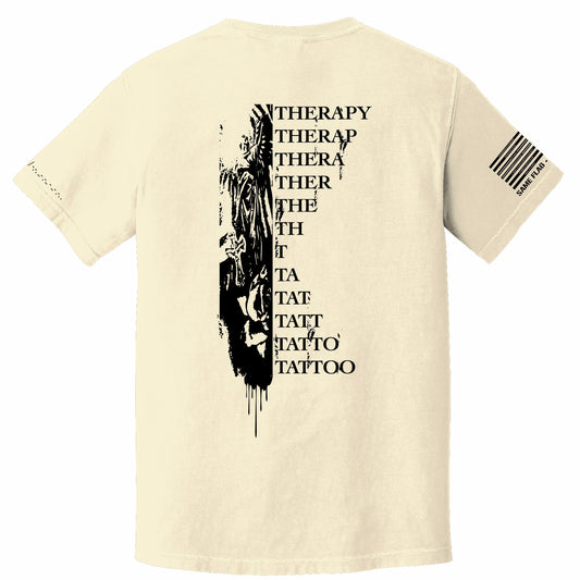 Tattoo Therapy t-shirt back print