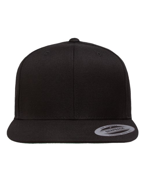 YP Classics Premium Flat Bill Snapback Cap - 6089M - Blank