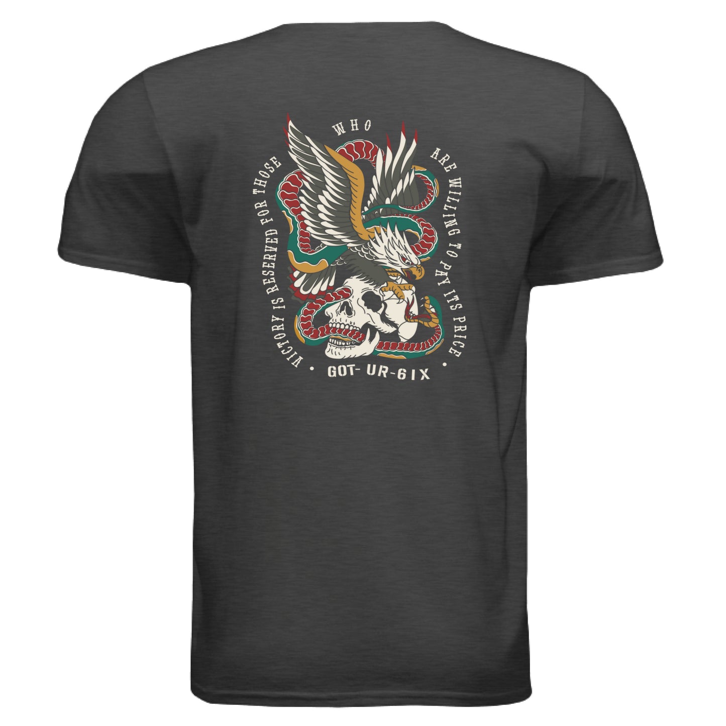 Heather Dark Grey - BACK