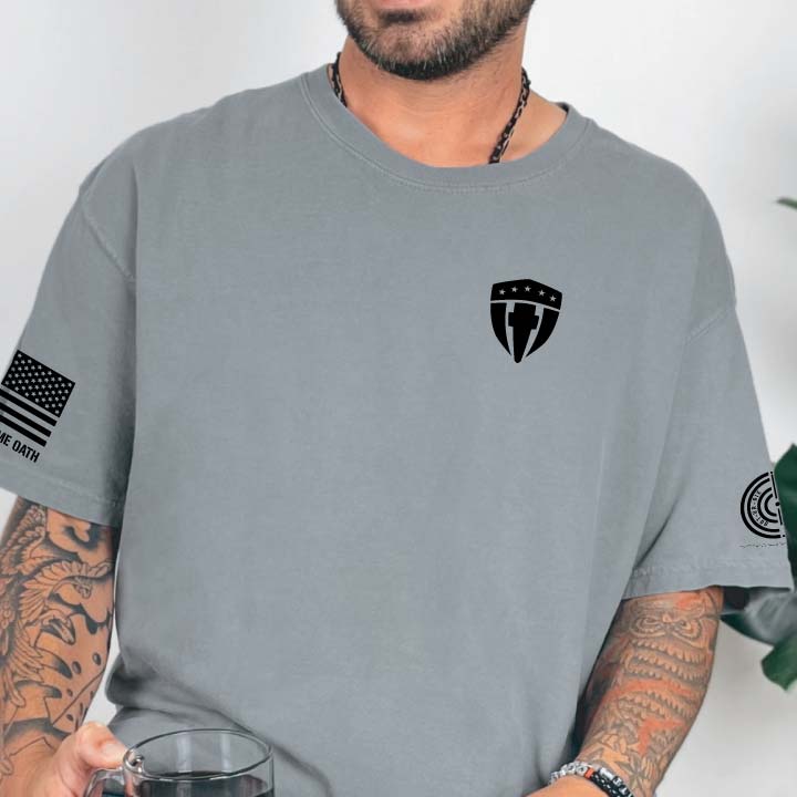 Not all wounds visible Camp Hope t-shirt front